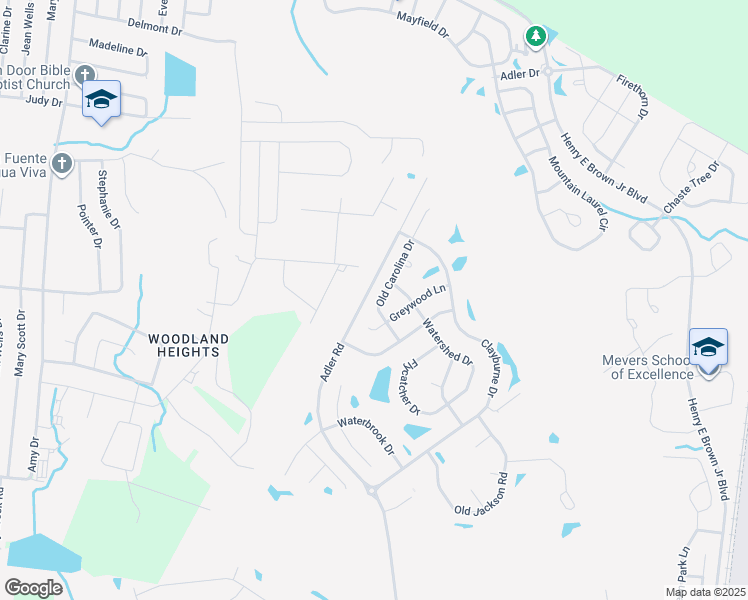 map of restaurants, bars, coffee shops, grocery stores, and more near 221 Old Carolina Drive in Goose Creek
