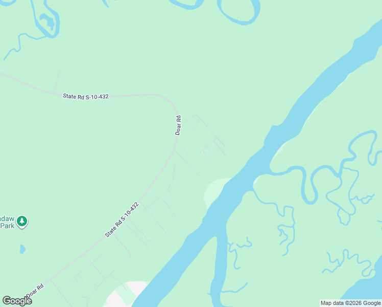 map of restaurants, bars, coffee shops, grocery stores, and more near 8119 Doar Road in Awendaw