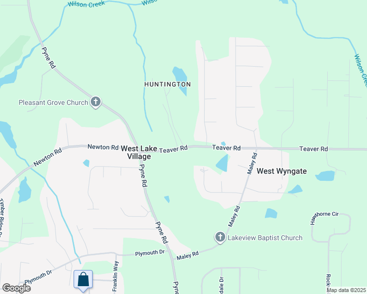 map of restaurants, bars, coffee shops, grocery stores, and more near 794 Teaver Road in LaGrange