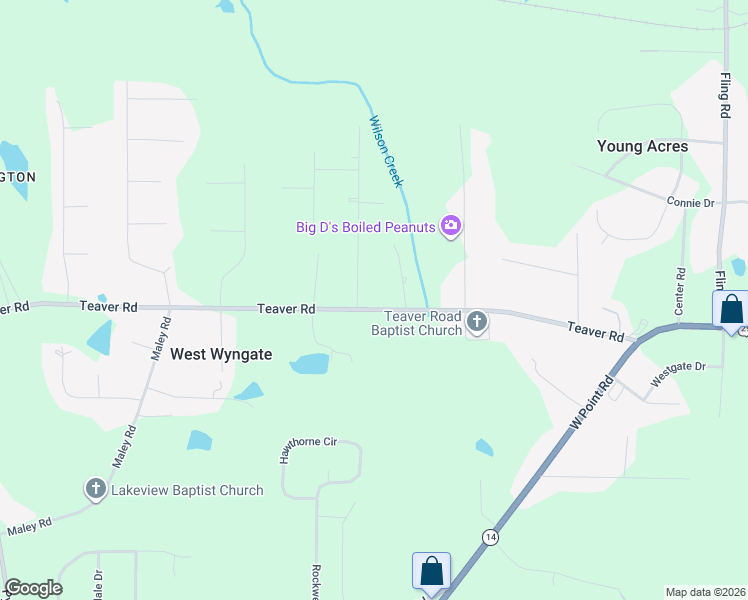 map of restaurants, bars, coffee shops, grocery stores, and more near 20 Hill Road in LaGrange