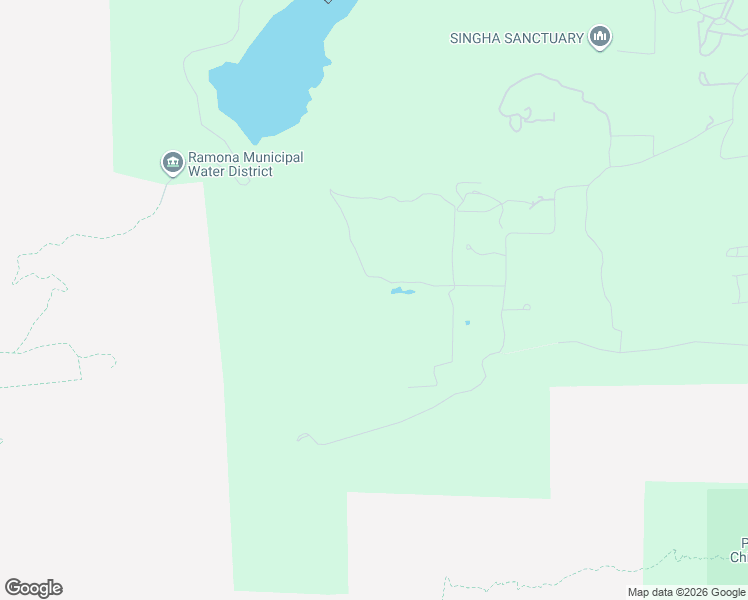 map of restaurants, bars, coffee shops, grocery stores, and more near 15711 Salida Del Sol in Ramona