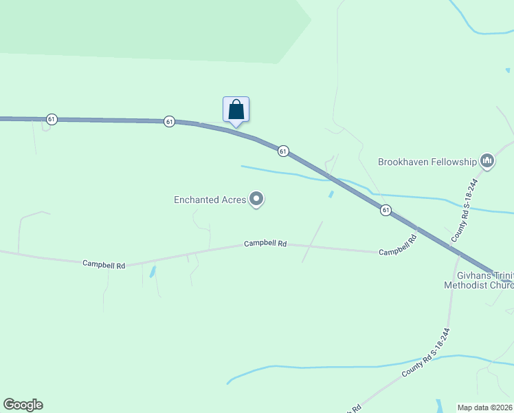 map of restaurants, bars, coffee shops, grocery stores, and more near 274 Campbell Road in Ridgeville