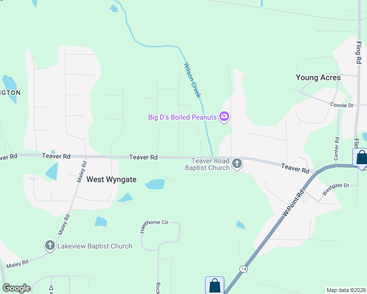 map of restaurants, bars, coffee shops, grocery stores, and more near 20 Hill Road in LaGrange