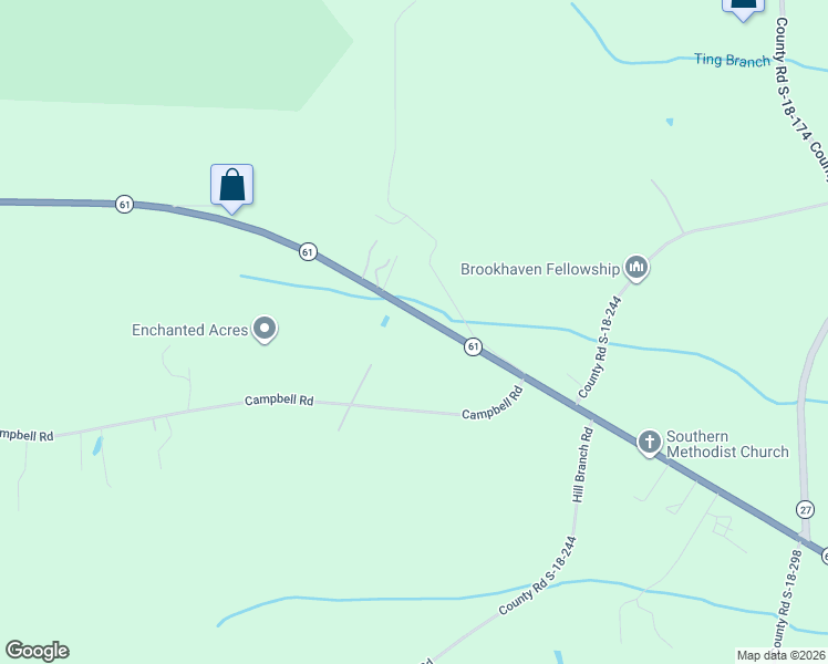 map of restaurants, bars, coffee shops, grocery stores, and more near 1711 Highway 61 in Ridgeville