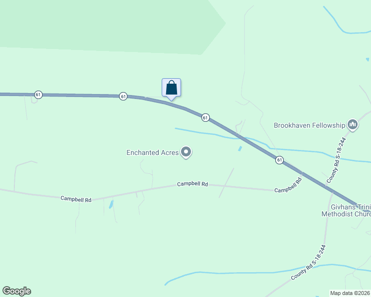 map of restaurants, bars, coffee shops, grocery stores, and more near 274 Campbell Road in Ridgeville