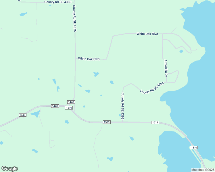 map of restaurants, bars, coffee shops, grocery stores, and more near 1594 Cr 4395 in Scroggins