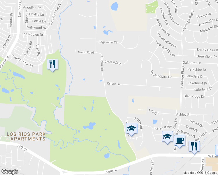 map of restaurants, bars, coffee shops, grocery stores, and more near 1808 Dublin Road in Plano