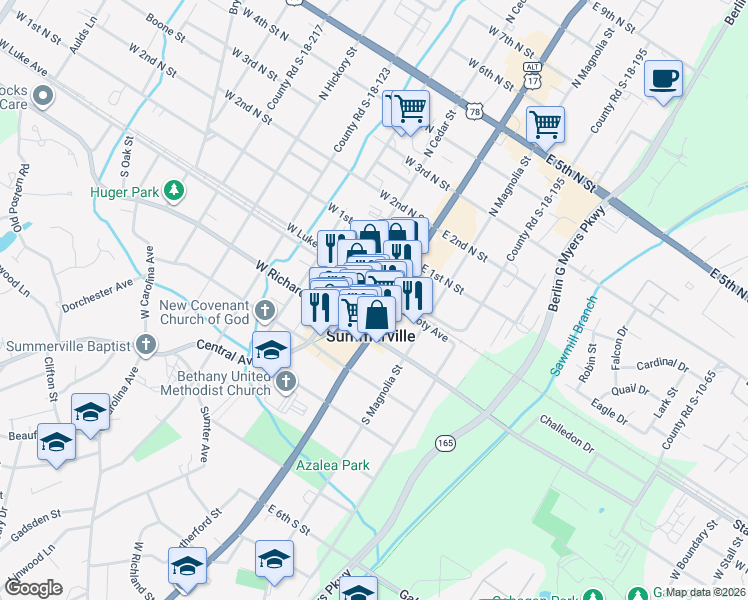 117 South Main Street, Summerville SC Walk Score