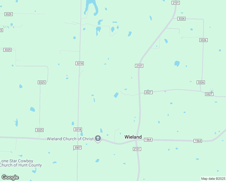 map of restaurants, bars, coffee shops, grocery stores, and more near County Road 3319 in Greenville