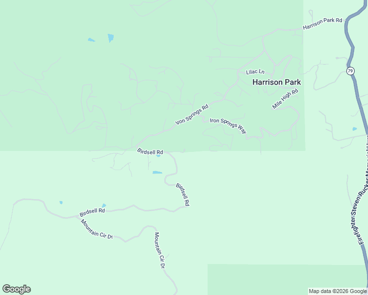 map of restaurants, bars, coffee shops, grocery stores, and more near 17110 Birdsell Lane in Julian