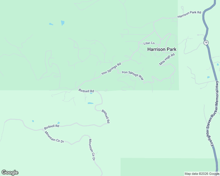 map of restaurants, bars, coffee shops, grocery stores, and more near 17150 Iron Springs Road in Julian