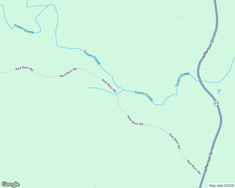 map of restaurants, bars, coffee shops, grocery stores, and more near 1673 Red Barn Road in Kellyton