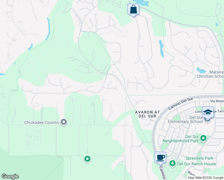map of restaurants, bars, coffee shops, grocery stores, and more near 7910 Nathaniel Court in San Diego