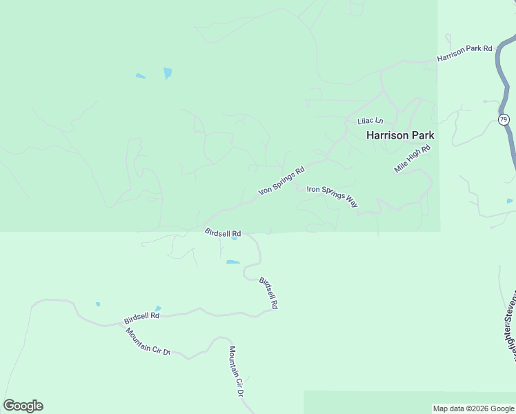 map of restaurants, bars, coffee shops, grocery stores, and more near 17009 Iron Springs Road in Julian
