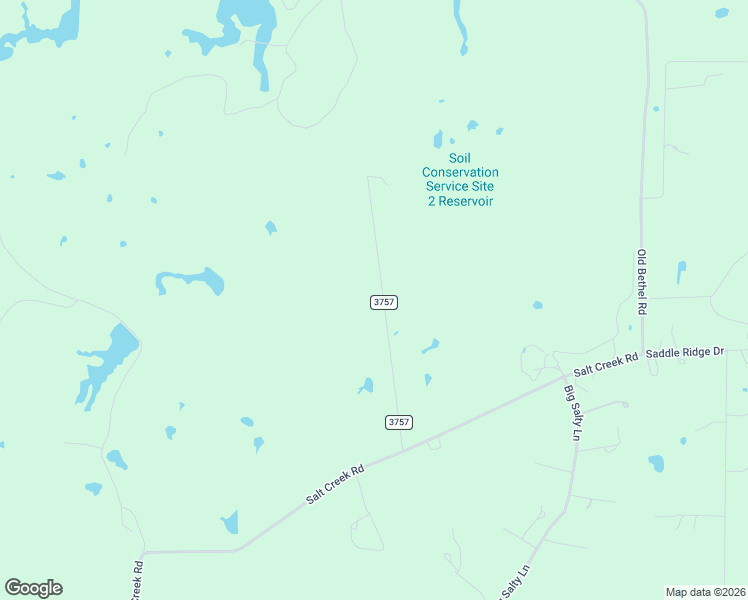 map of restaurants, bars, coffee shops, grocery stores, and more near 174-254 County Road 3757 in Springtown