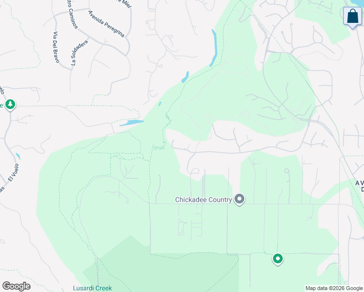 map of restaurants, bars, coffee shops, grocery stores, and more near 7518 Top of the Morning Way in San Diego