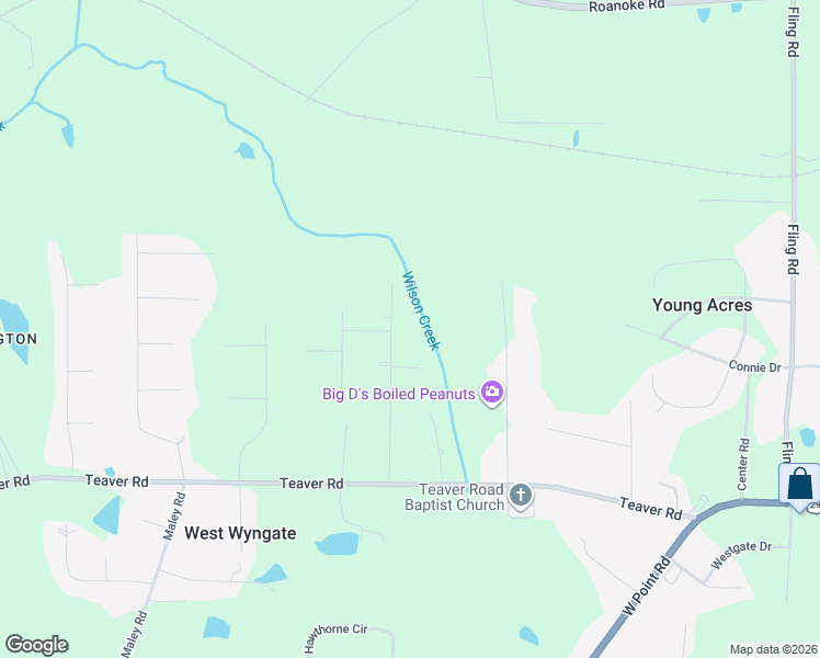 map of restaurants, bars, coffee shops, grocery stores, and more near 190 Hill Road in LaGrange