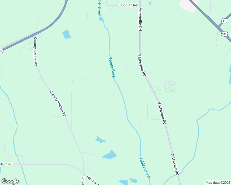 map of restaurants, bars, coffee shops, grocery stores, and more near 297 Yatesville Road in Barnesville