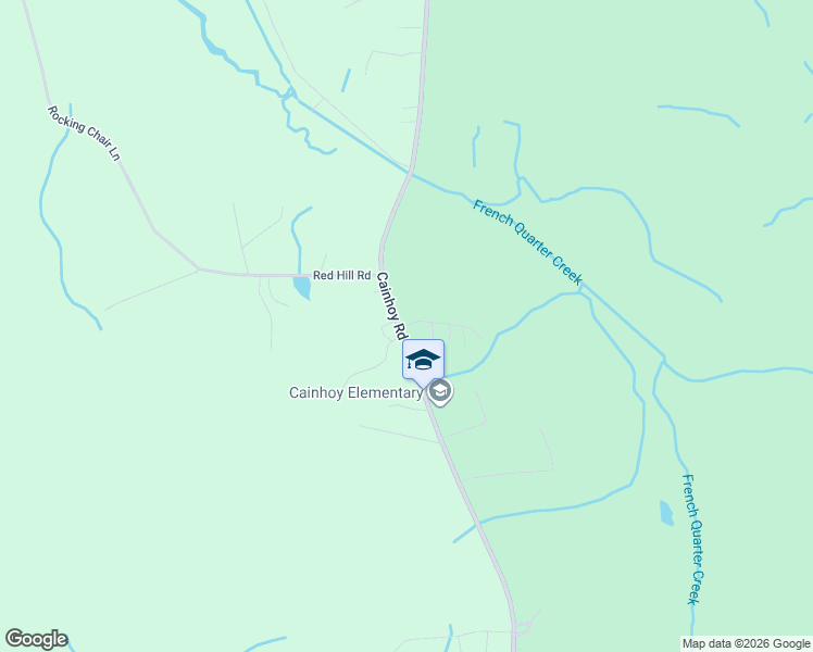 map of restaurants, bars, coffee shops, grocery stores, and more near 2469 Cainhoy Road in Huger