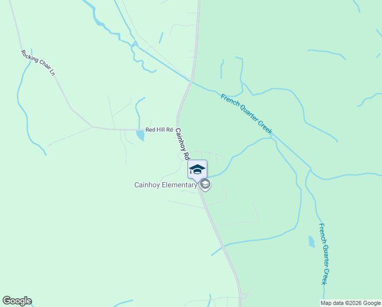 map of restaurants, bars, coffee shops, grocery stores, and more near 2469 Cainhoy Road in Huger