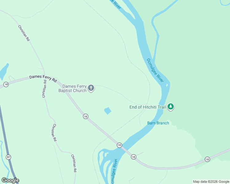 map of restaurants, bars, coffee shops, grocery stores, and more near 323 Old Dames Ferry Road in Juliette