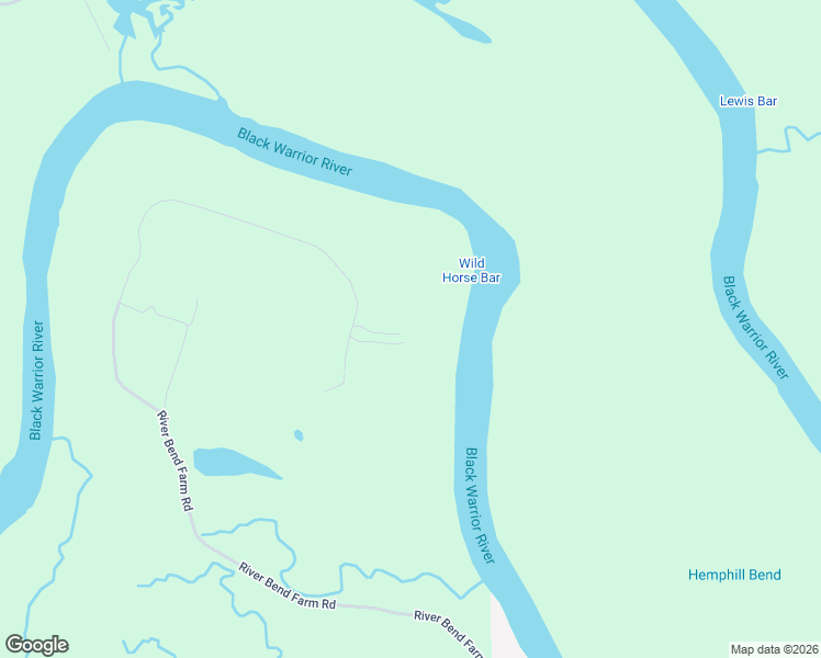 map of restaurants, bars, coffee shops, grocery stores, and more near 13625 Riverbend Road in Moundville