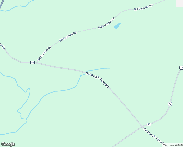 map of restaurants, bars, coffee shops, grocery stores, and more near 5890 Germany's Ferry Road in Daviston