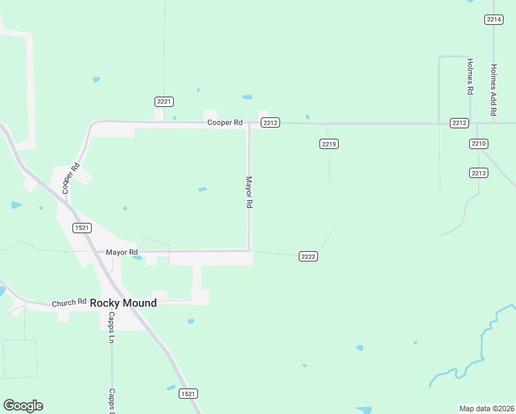 map of restaurants, bars, coffee shops, grocery stores, and more near 289 County Road 2220 in Pittsburg