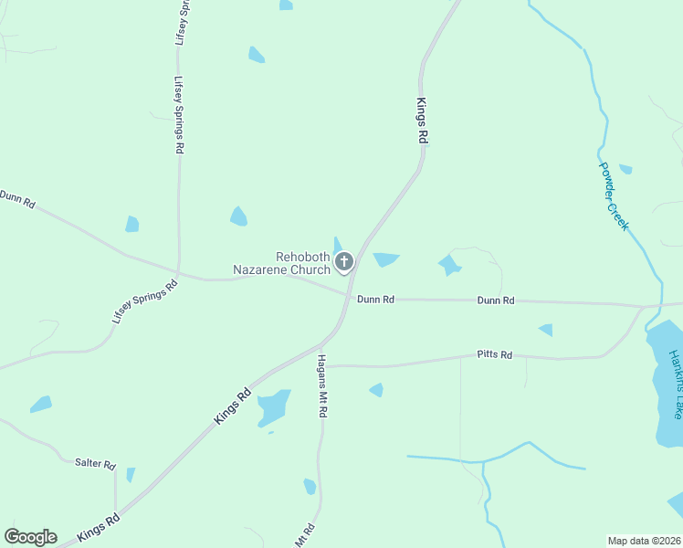 map of restaurants, bars, coffee shops, grocery stores, and more near 976 Kings Road in Molena