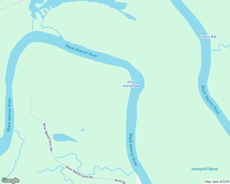 map of restaurants, bars, coffee shops, grocery stores, and more near 13647 Riverbend Road in Moundville
