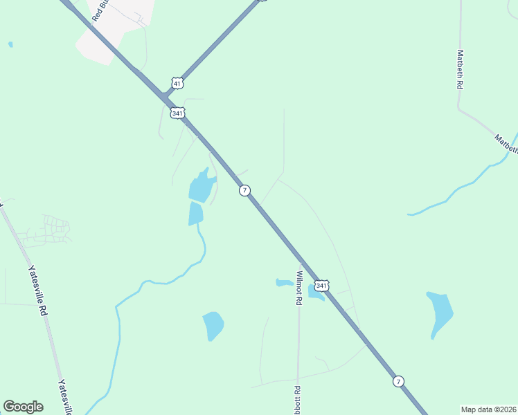 map of restaurants, bars, coffee shops, grocery stores, and more near 124 Coffey Road in Barnesville