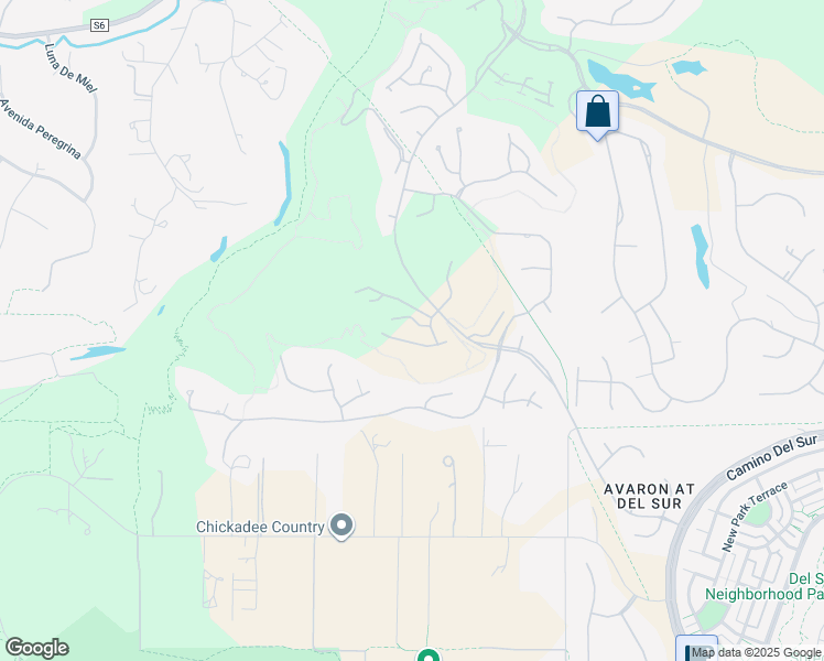 map of restaurants, bars, coffee shops, grocery stores, and more near 16632 Rose of Tralee Lane in San Diego