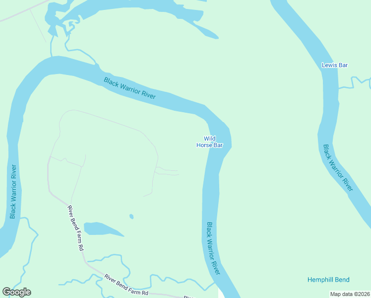 map of restaurants, bars, coffee shops, grocery stores, and more near 13647 Riverbend Road in Moundville