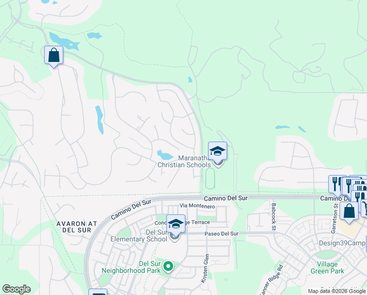 map of restaurants, bars, coffee shops, grocery stores, and more near 8757 Tillage Lane in San Diego