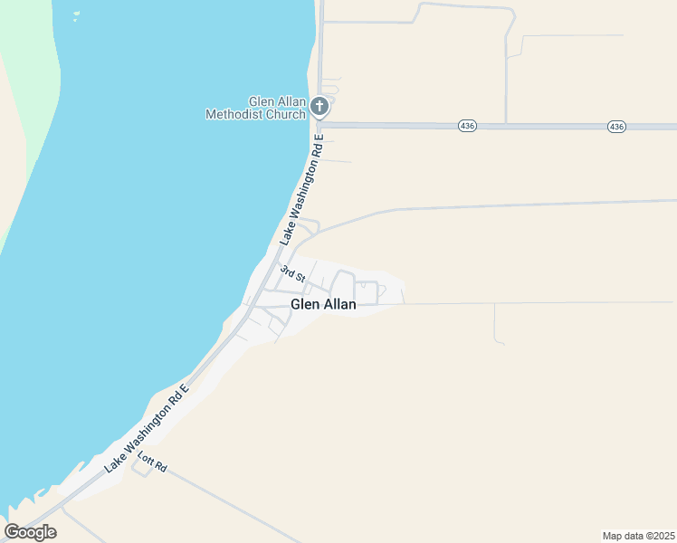 map of restaurants, bars, coffee shops, grocery stores, and more near 115 Wildwood Street in Glen Allan