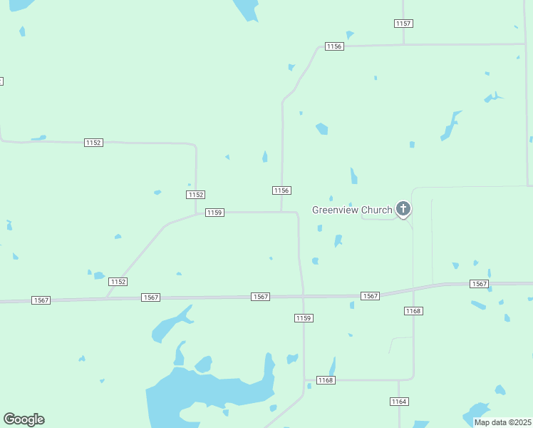 map of restaurants, bars, coffee shops, grocery stores, and more near 244 County Road 1159 in Brashear
