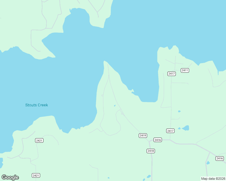 map of restaurants, bars, coffee shops, grocery stores, and more near County Road 52443 in Camp County