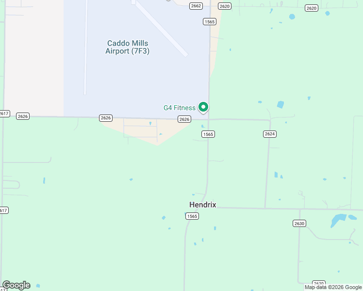 map of restaurants, bars, coffee shops, grocery stores, and more near 3763 County Road 2626 in Caddo Mills