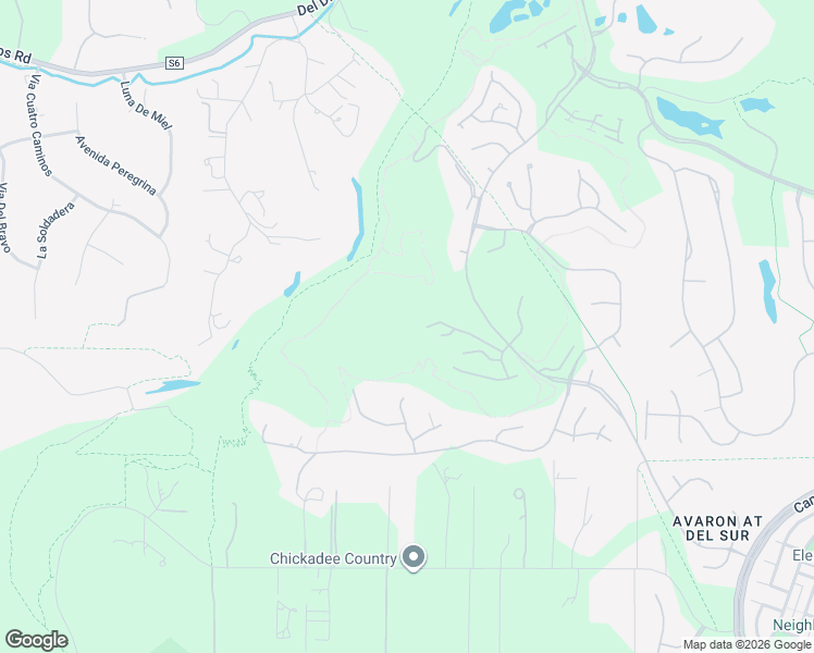 map of restaurants, bars, coffee shops, grocery stores, and more near 16693 Riding High Way in San Diego