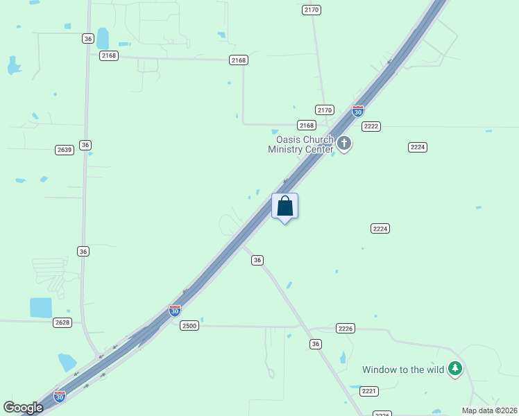 map of restaurants, bars, coffee shops, grocery stores, and more near 3572 Interstate 30 Frontage Road in Caddo Mills