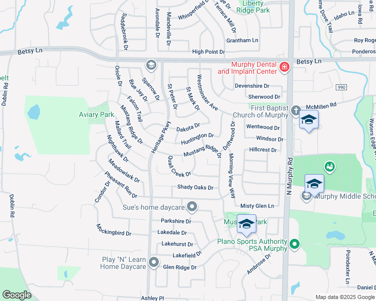 map of restaurants, bars, coffee shops, grocery stores, and more near 806 Mustang Ridge Dr in Murphy