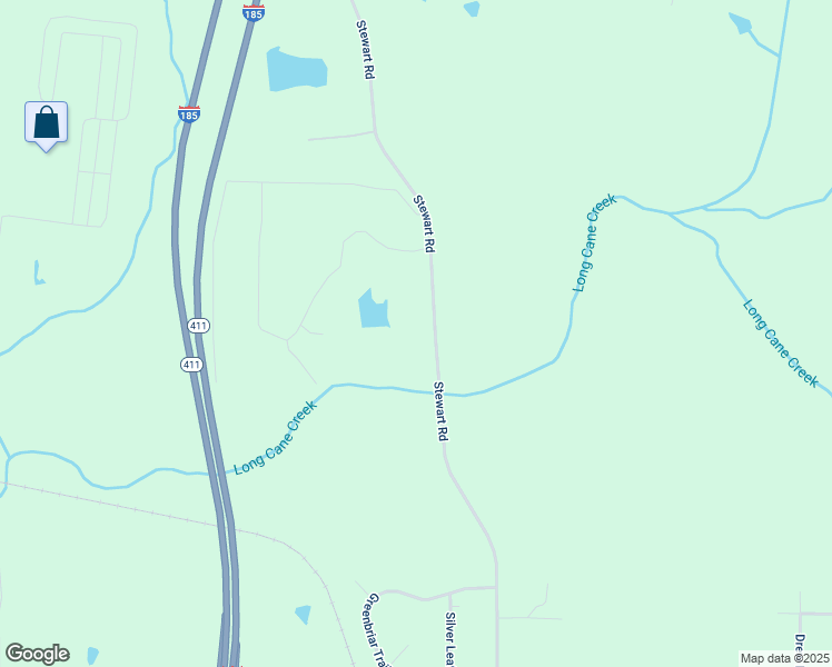 map of restaurants, bars, coffee shops, grocery stores, and more near 560 Stewart Road in LaGrange
