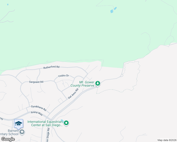 map of restaurants, bars, coffee shops, grocery stores, and more near 24579 Rutherford Road in Ramona