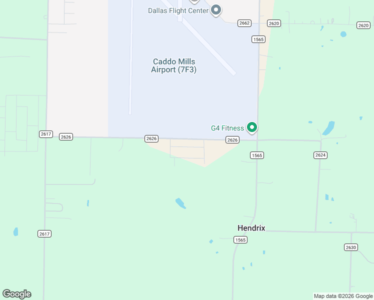 map of restaurants, bars, coffee shops, grocery stores, and more near 3763 County Road 2626 in Caddo Mills