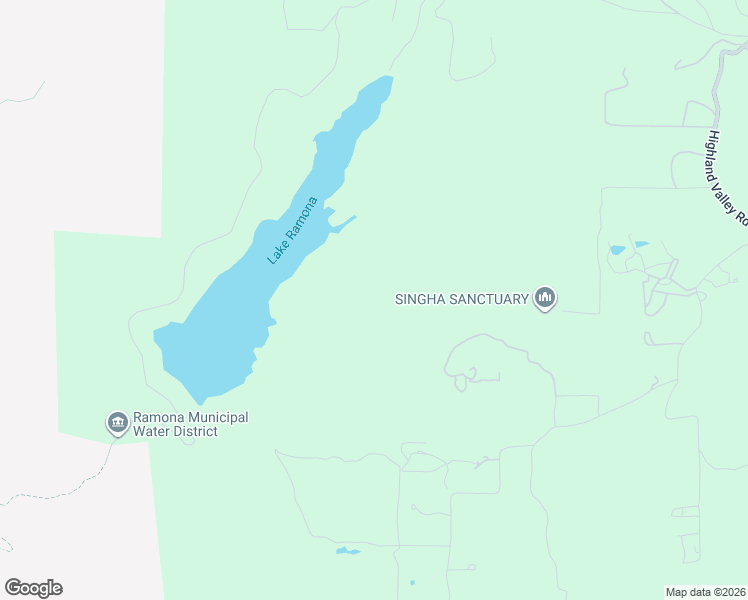 map of restaurants, bars, coffee shops, grocery stores, and more near 15471 Green Valley Truck Trail in Ramona