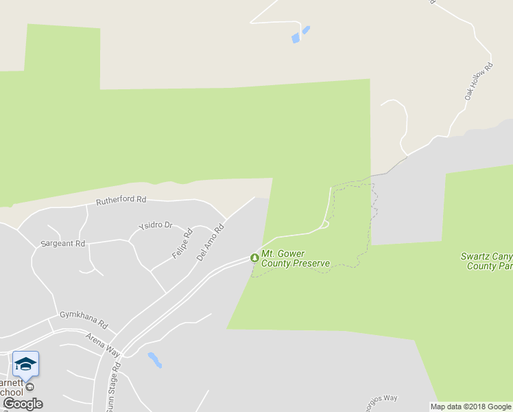 map of restaurants, bars, coffee shops, grocery stores, and more near 24563 Del Amo Road in Ramona