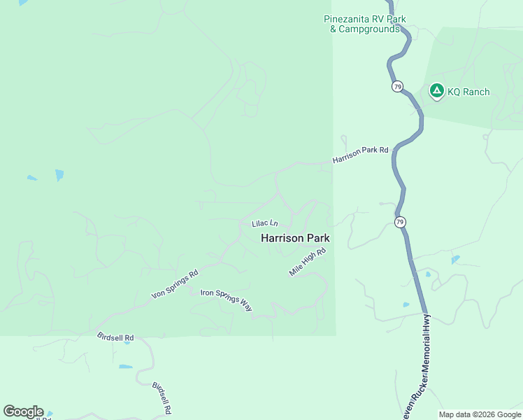 map of restaurants, bars, coffee shops, grocery stores, and more near 35148 Lilac Lane in Julian