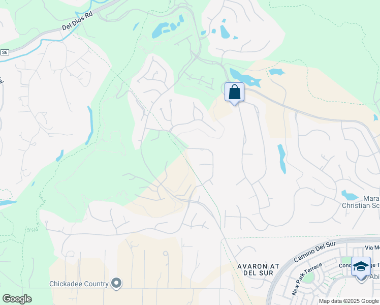 map of restaurants, bars, coffee shops, grocery stores, and more near 8308 Top O the Morning Way in San Diego