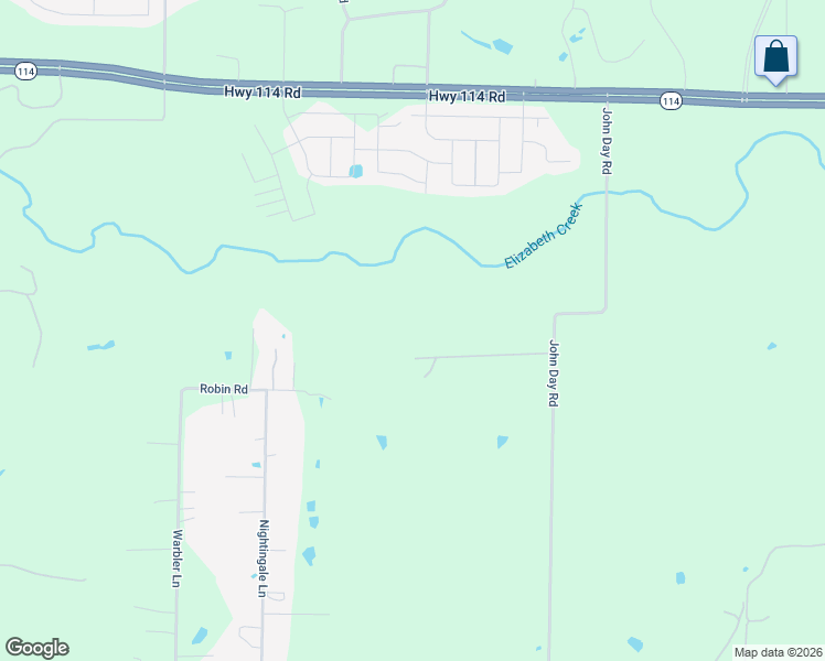 map of restaurants, bars, coffee shops, grocery stores, and more near 13340 John Day Road in Haslet