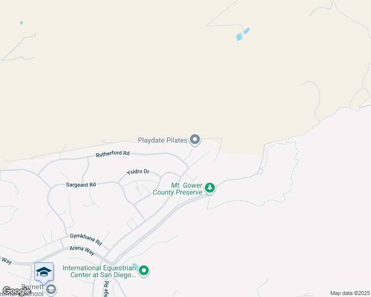 map of restaurants, bars, coffee shops, grocery stores, and more near 24556 Rutherford Road in Ramona